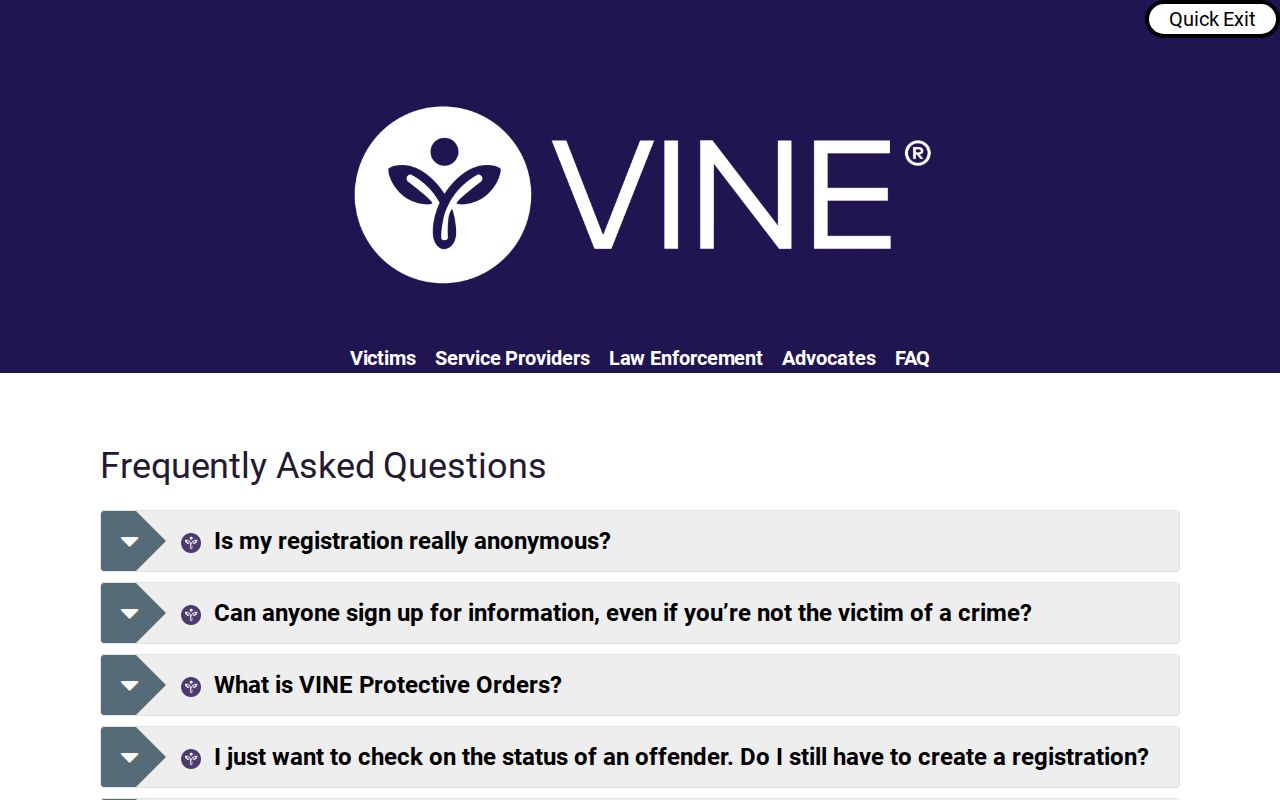 Fairfax County VINELink inmate search and Virginia Jail VINE information